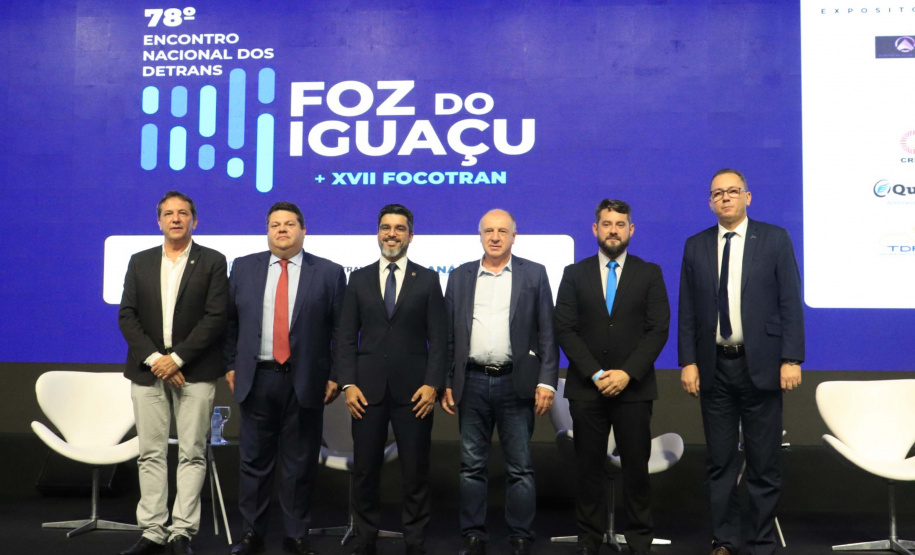 Encontro Nacional dos Detrans, em Foz do Iguaçu.