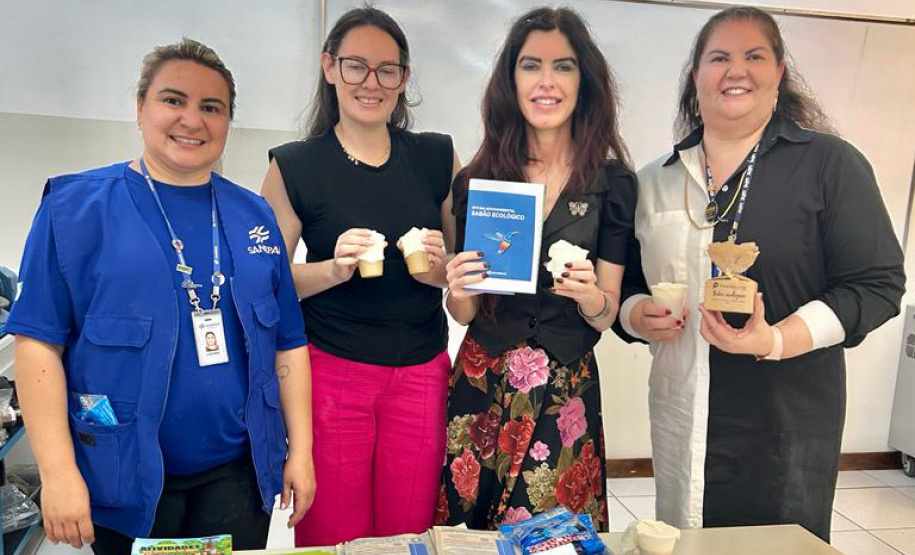 SANEPAR OFICINA DE SABÃO