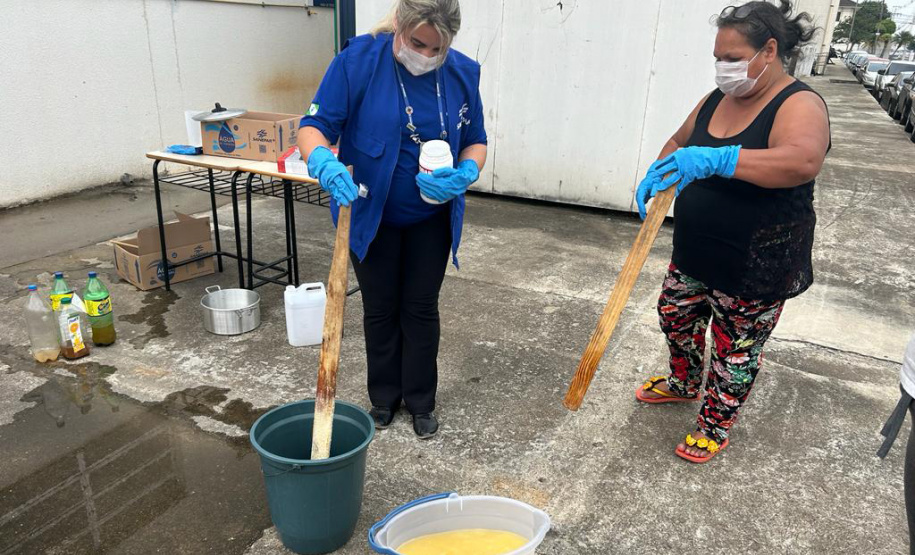 SANEPAR OFICINA DE SABÃO