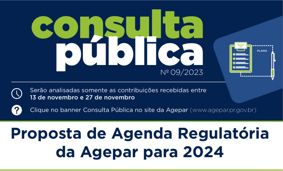 AGEPAR CONSULTA PÚBLICA
