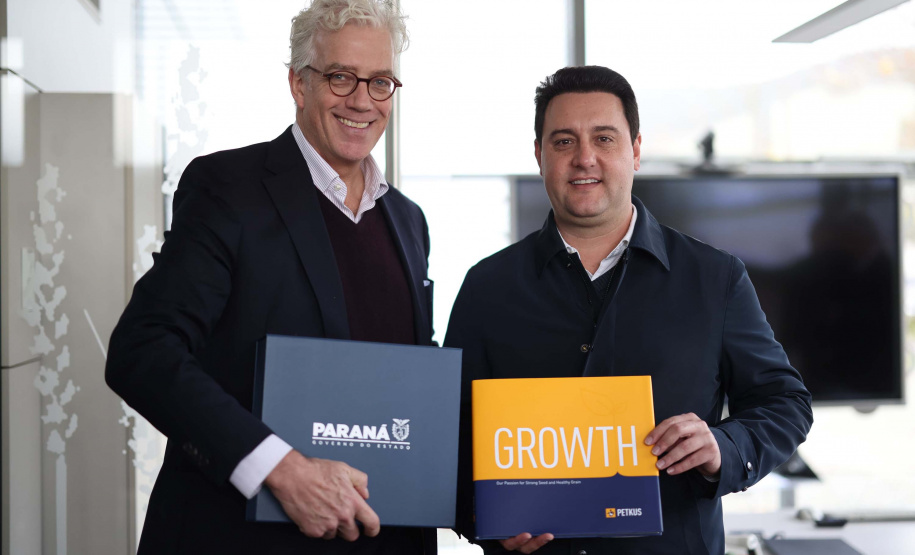 Governador negocia instalação de fábrica multinacional de sementes no Paraná