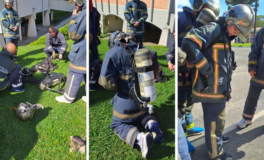 Bombeiros do Paraná encaram desafio solidário na 5ª Corrida do Fogo