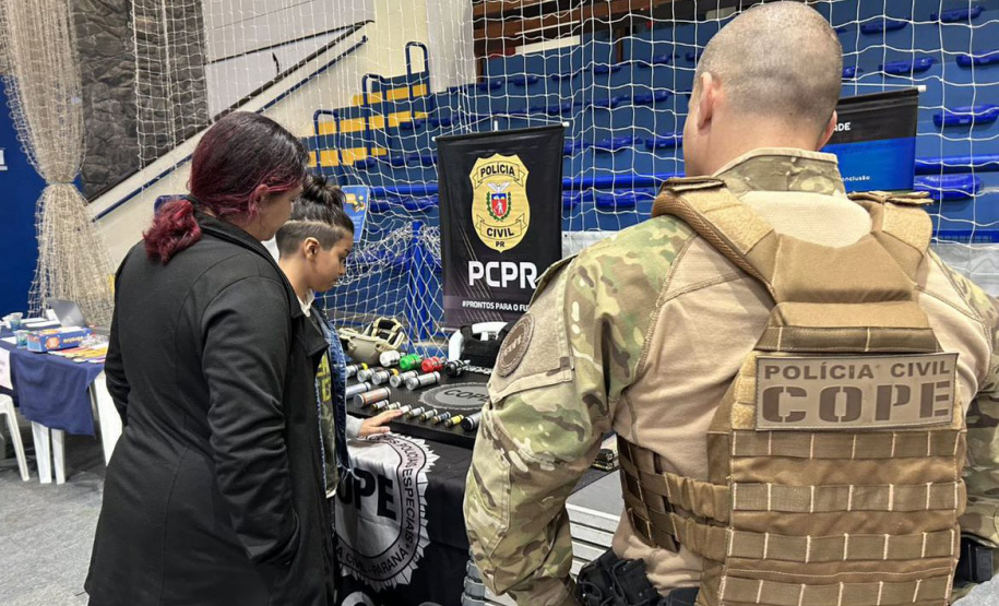 PCPR na Comunidade oferece serviços de polícia judiciária para a população de Rio Branco do Sul