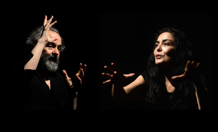 Peça com Letícia Sabatella e Daniel Dantas neste fim de semana