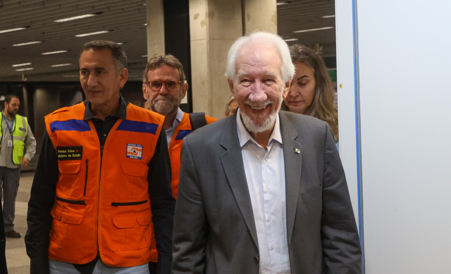 Coletiva com darci piana e ministro