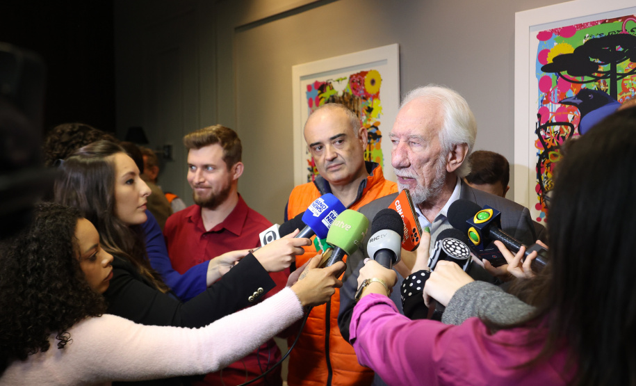 Coletiva com darci piana e ministro