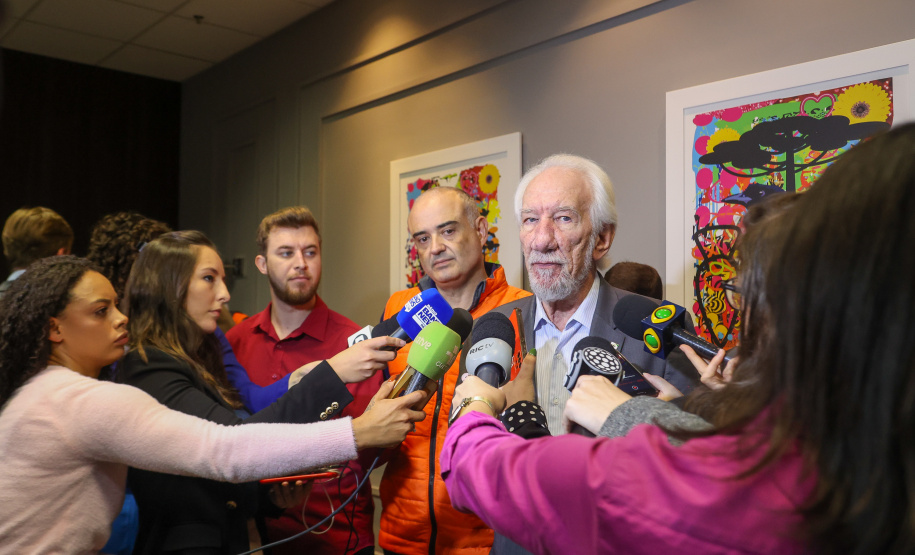 Coletiva com darci piana e ministro