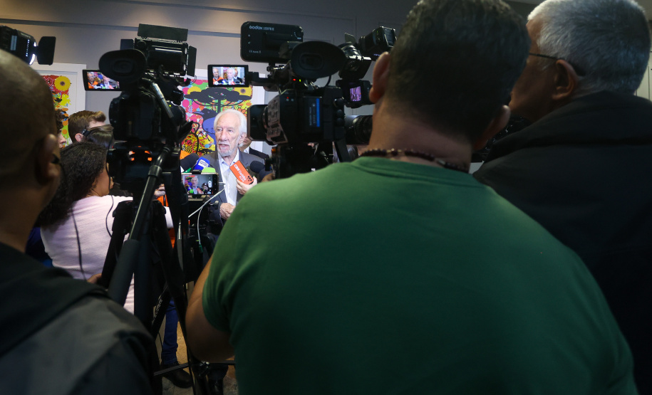 Coletiva com darci piana e ministro