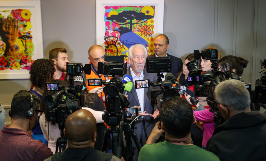 Coletiva com darci piana e ministro