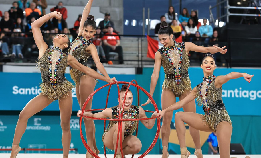 ESPORTE GINASTICA RITMICA CONJUNTOS