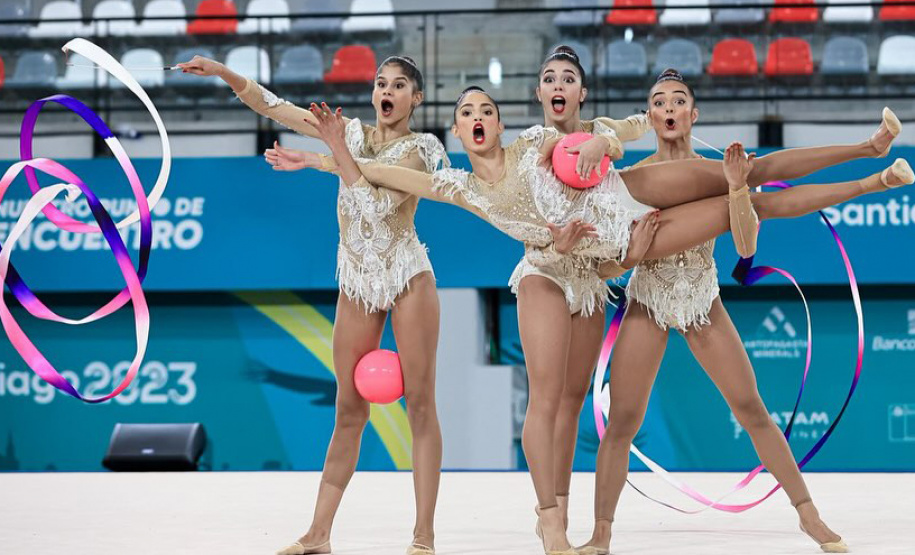 ESPORTE GINASTICA RITMICA CONJUNTOS