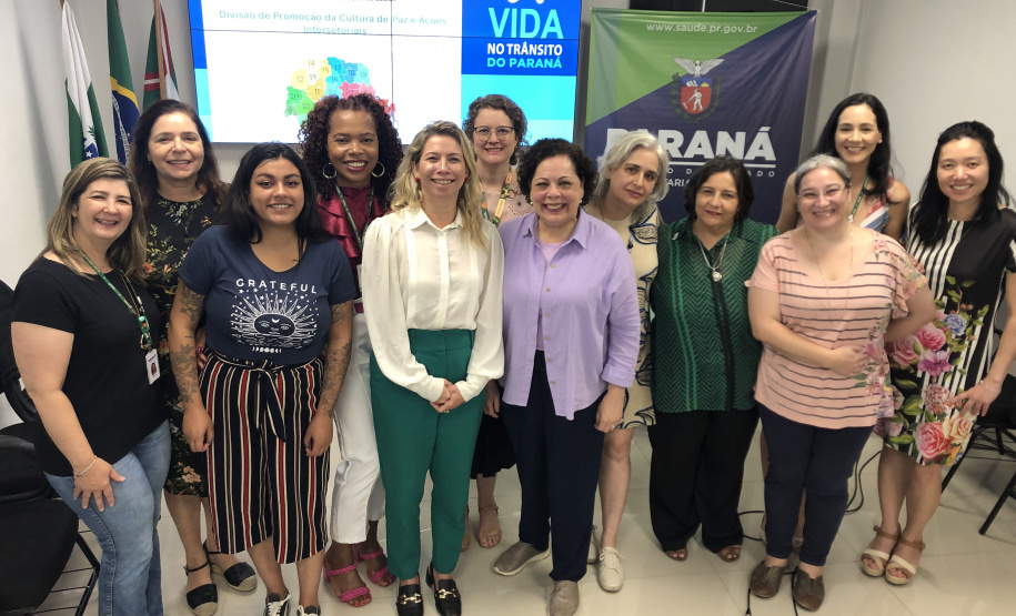 Representantes do MS reconhecem experiências exitosas do Programa Vida no Trânsito no Paraná