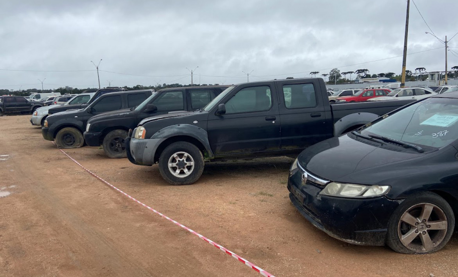 Estado promove leilão de veículos com mais de 200 veículos recuperáveis; Lances a partir de R$438