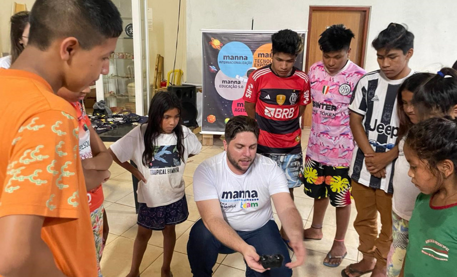 Projeto apoiado pela Fundação Araucária leva inclusão digital a comunidades indígenas