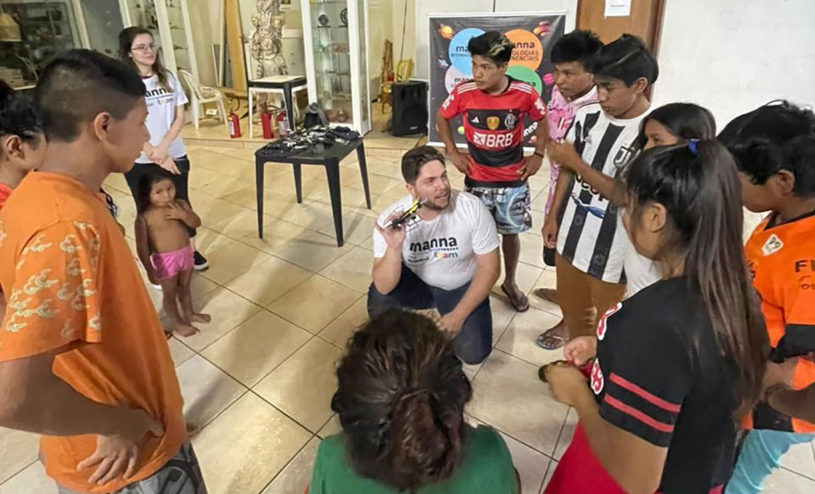 Projeto apoiado pela Fundação Araucária leva inclusão digital a comunidades indígenas