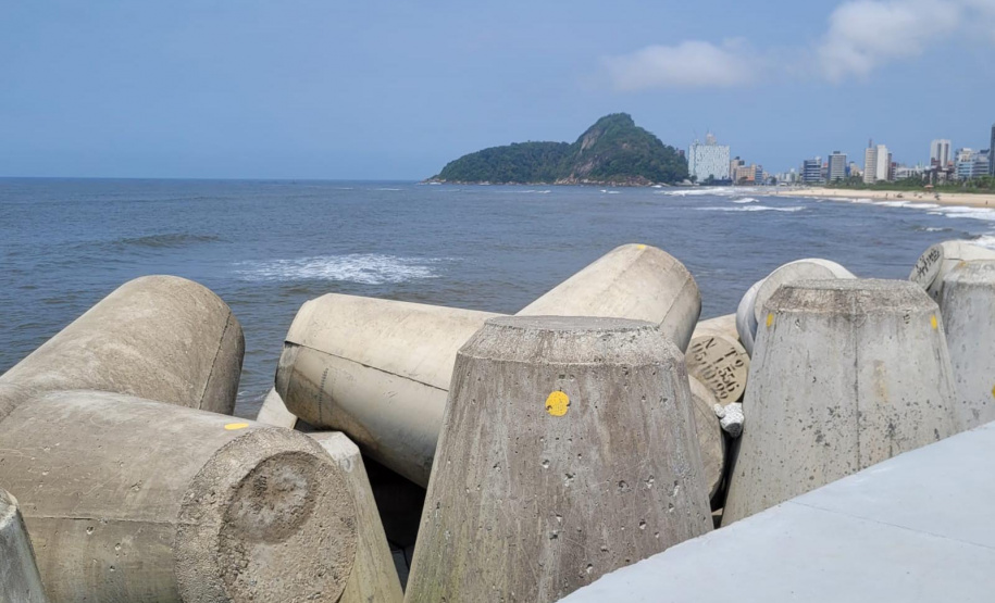 Nova orla: estruturas marítimas ajudam a melhorar a qualidade da água em Matinhos