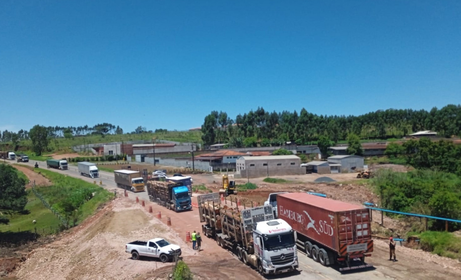 DER liberação da PR-151 em Jaguariaíva