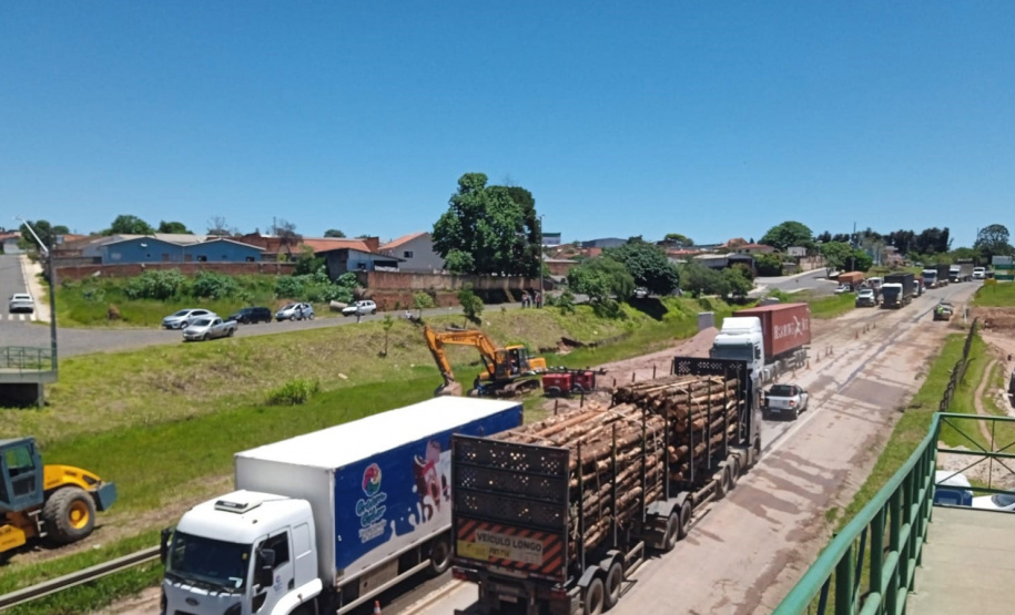 DER liberação da PR-151 em Jaguariaíva