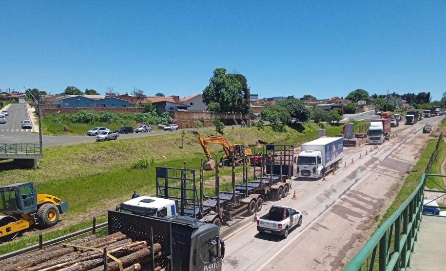 DER liberação da PR-151 em Jaguariaíva