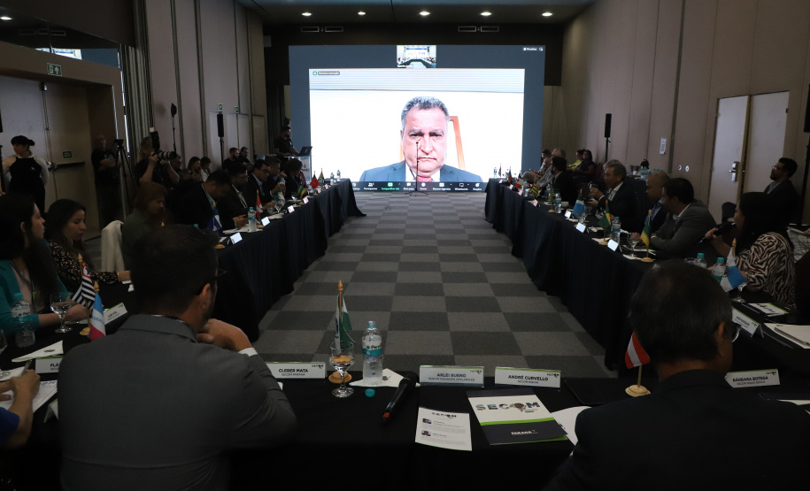 os secretários também conversaram, por videoconferência, com o ministro-chefe da Casa Civil, Rui Costa.