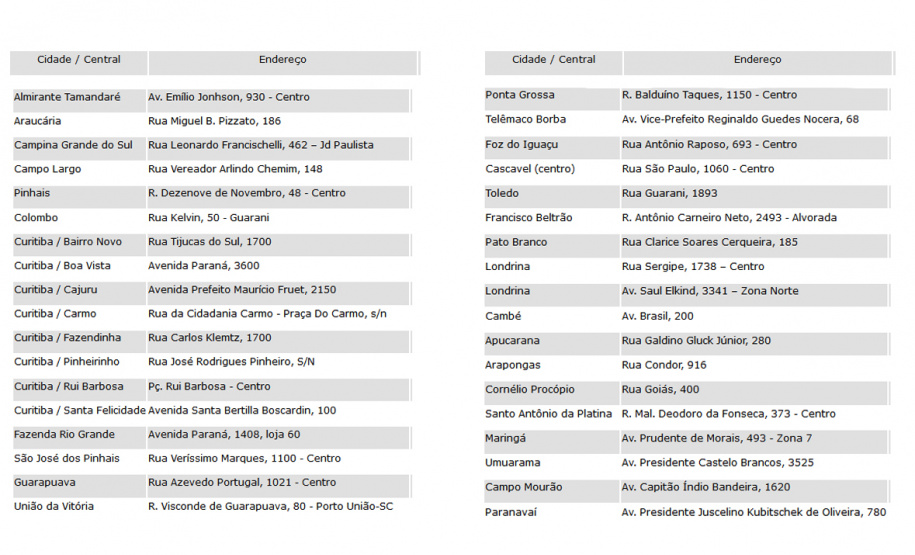 Centrais de Relacionamento da Sanepar estarão abertas neste sábado (11)