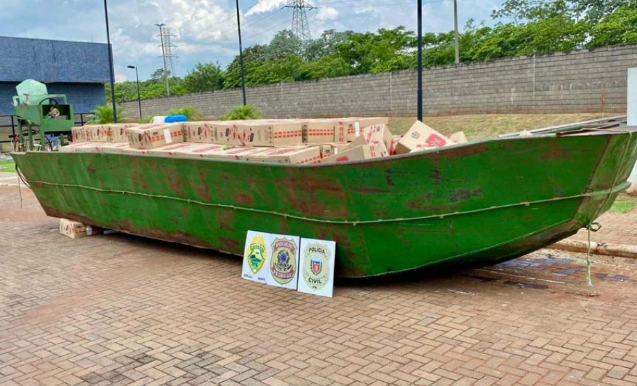 Operação Conjunta entre BPFRON, COPE e Polícia Federal desmantela esquema de contrabando em Guaíra-PR