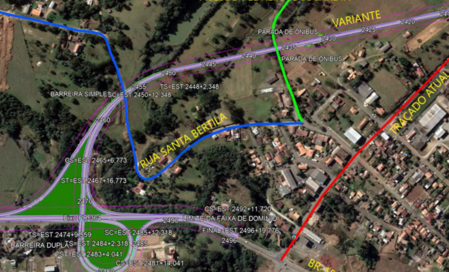 Contratada obra de novo viaduto e variante de rodovia em Irati