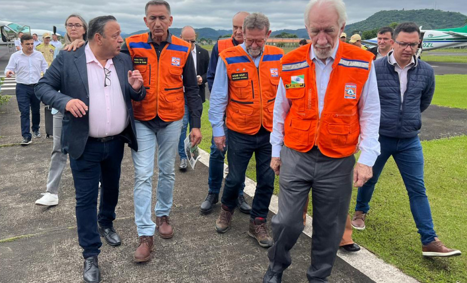 Coletiva com darci piana e ministro