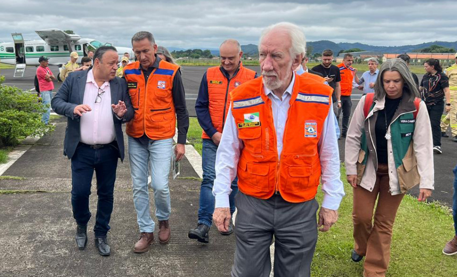 Coletiva com darci piana e ministro