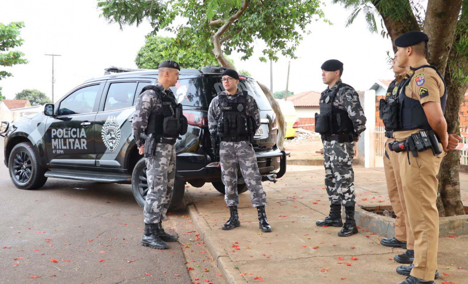 Secretaria de Segurança realiza operação integrada das polícias civil e militar no noroeste do Estado