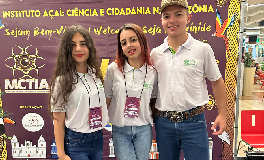 Estudantes paranaenses de Colégio Agrícola de Cascavel conquistam premiação em feira internacional de Ciência e Tecnologia