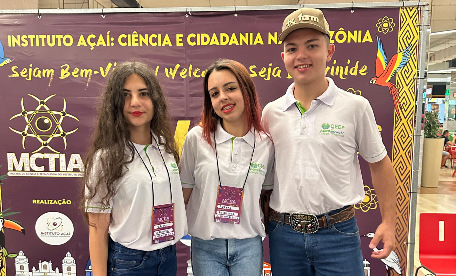 Estudantes paranaenses de Colégio Agrícola de Cascavel conquistam premiação em feira internacional de Ciência e Tecnologia