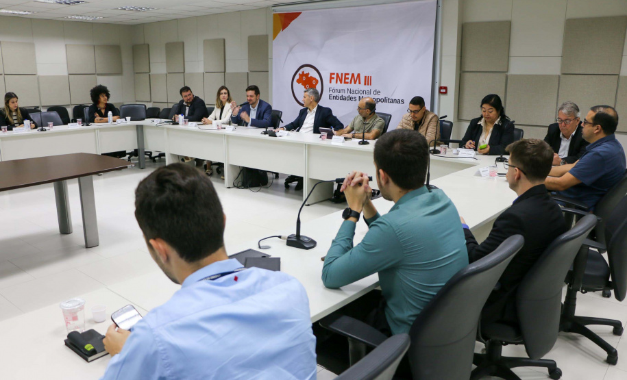 O Paraná sediou nesta terça e quarta-feira (28 e 29) a reunião do Fórum Nacional de Entidades Metropolitanas – FNEM.