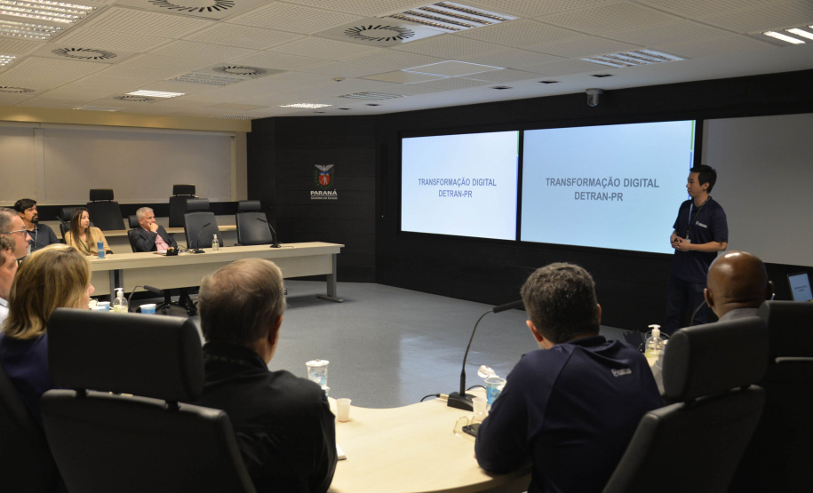 Detran e Celepar apresentam seus projetos de transformação digital para tornar todos os serviços da autarquia 100% digitais