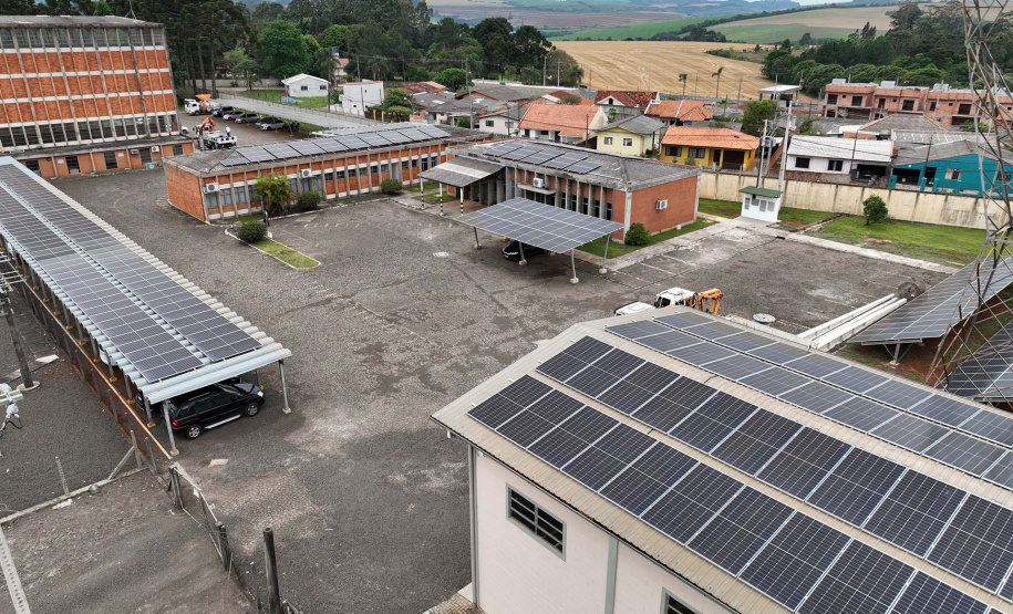 Copel implementa quatro sistemas de geração fotovoltaica para compensar consumo de energia