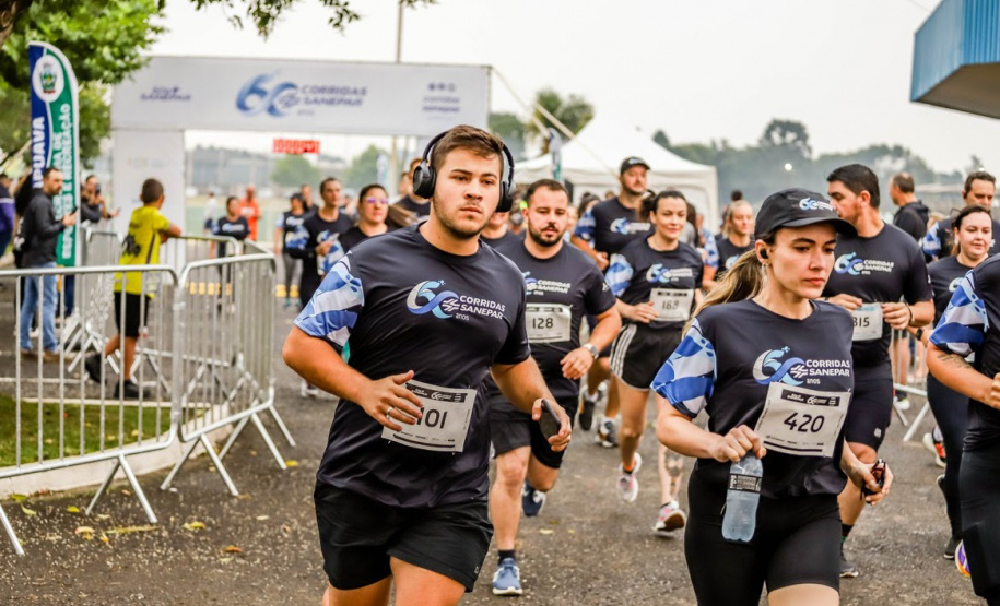 SANEPAR ENCERRA CORRIDA DE RUA