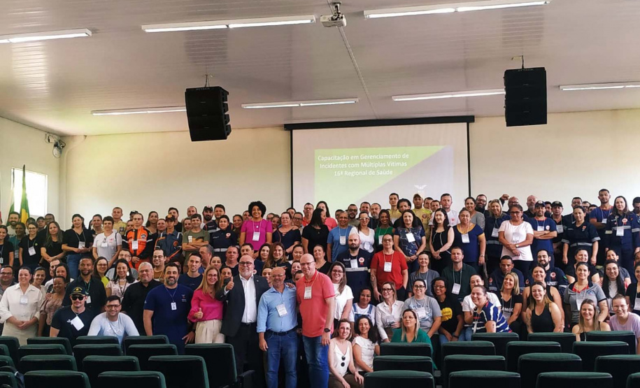 Capacitação em situações de emergência reforça atuação de profissionais de saúde no Paraná