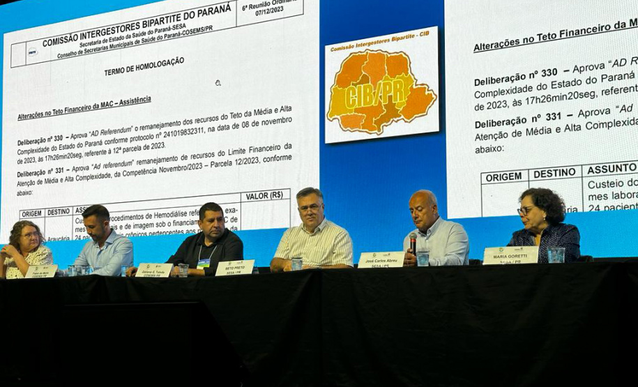 Última CIB do ano destaca ações e investimentos na saúde do Paraná