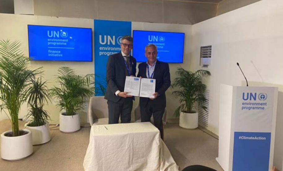 BRDE assina na COP28 pacto da ONU sobre sustentabilidade financeira global