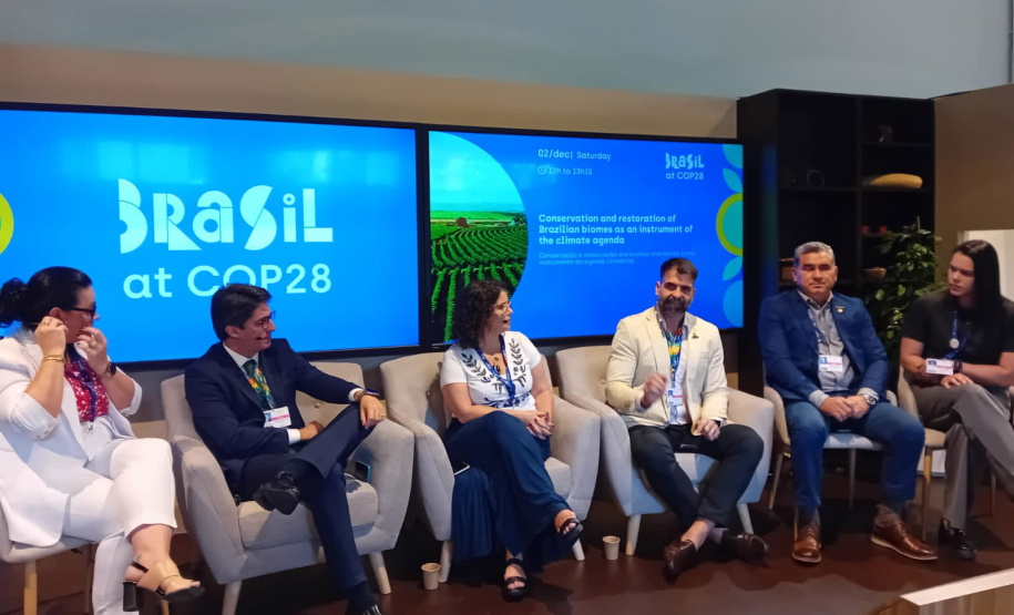 Governo do Paraná apresenta estratégias e incentivos à conservação da Mata Atlântica na COP28