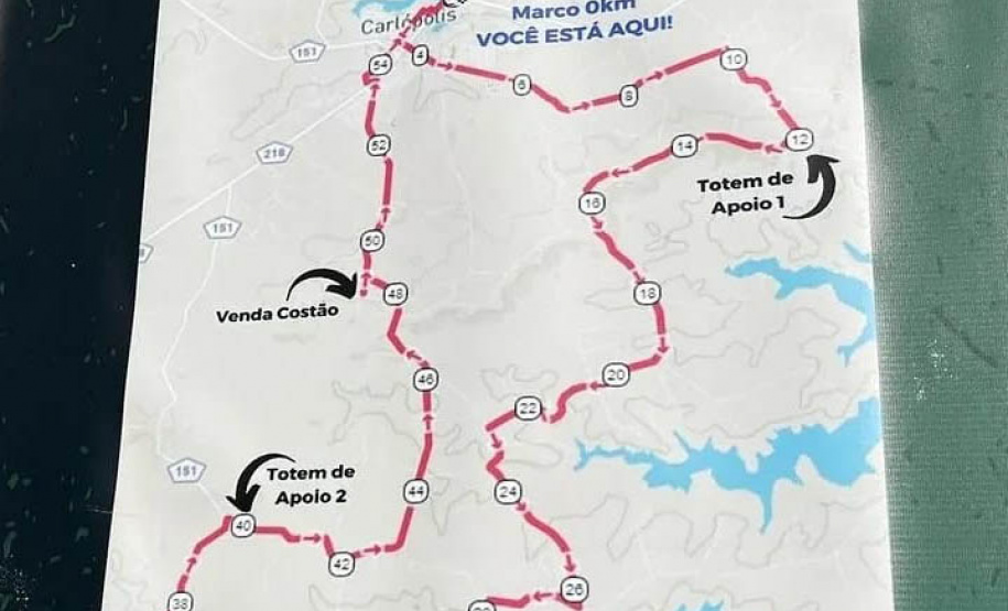 Programa Pedala Paraná oficializa uma ciclorrota em Carlópolis, a 44ª do Estado