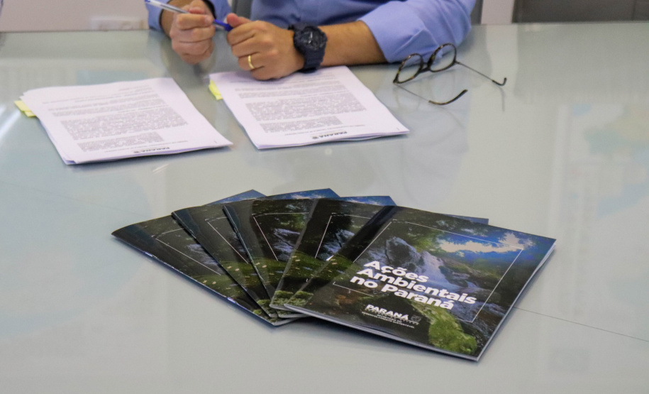 Assinatura do Termo de Cooperação Técnica entre Senar-Pr e Sedest. Foto: Patryck Madeira