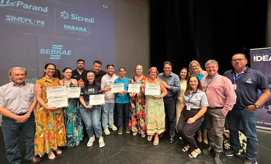 Secretaria da Inovação premia vencedores do Ideathon Paraná 2023