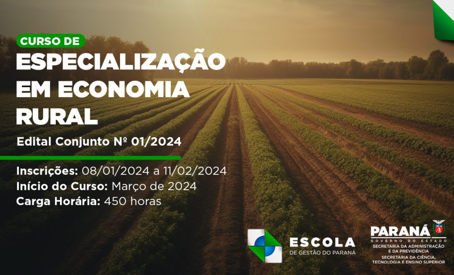 SEAB PÓS ECONOMIA RURAL