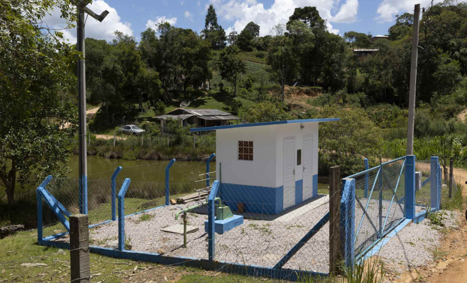 Sanepar leva água tratada para 280 famílias de comunidade rural em Mandirituba