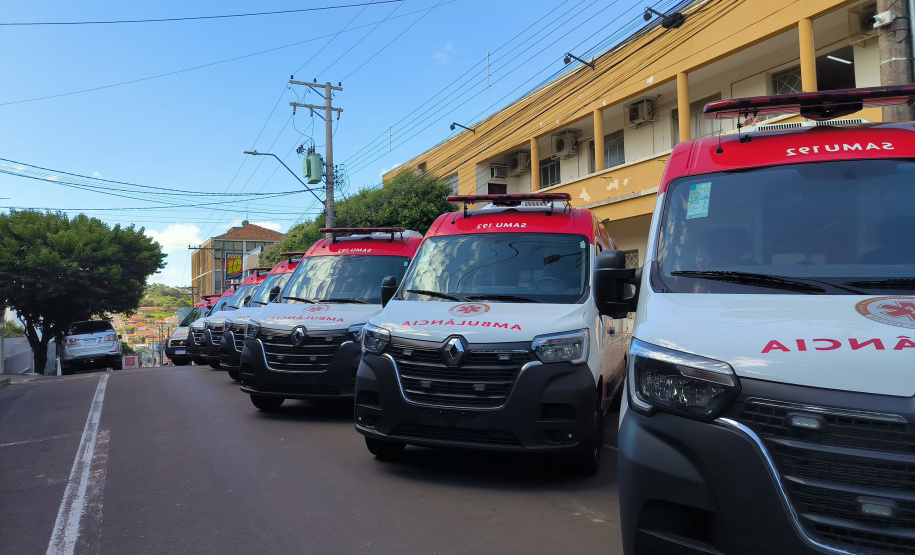 SESA NOVAS AMBULÂNCIAS NORTE PIONEIRO