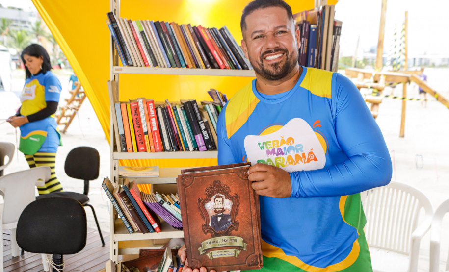 Janeiro, 27 de janeiro de 2024 - Balão na estrutura da Arena Verão Maior Paraná em Caiobá.