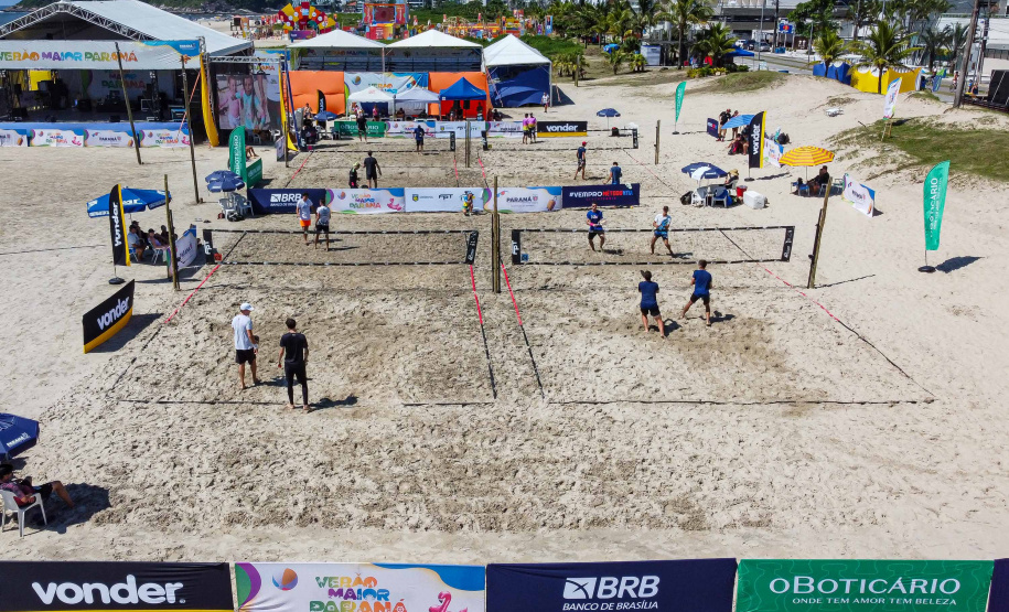Matinhos, 30 de janeiro de 2024 - Verão Maior Paraná recebe etapa mundial de beach tennis.