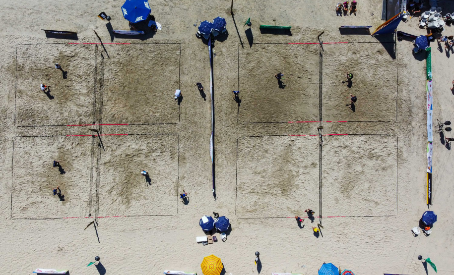 Matinhos, 30 de janeiro de 2024 - Verão Maior Paraná recebe etapa mundial de beach tennis.