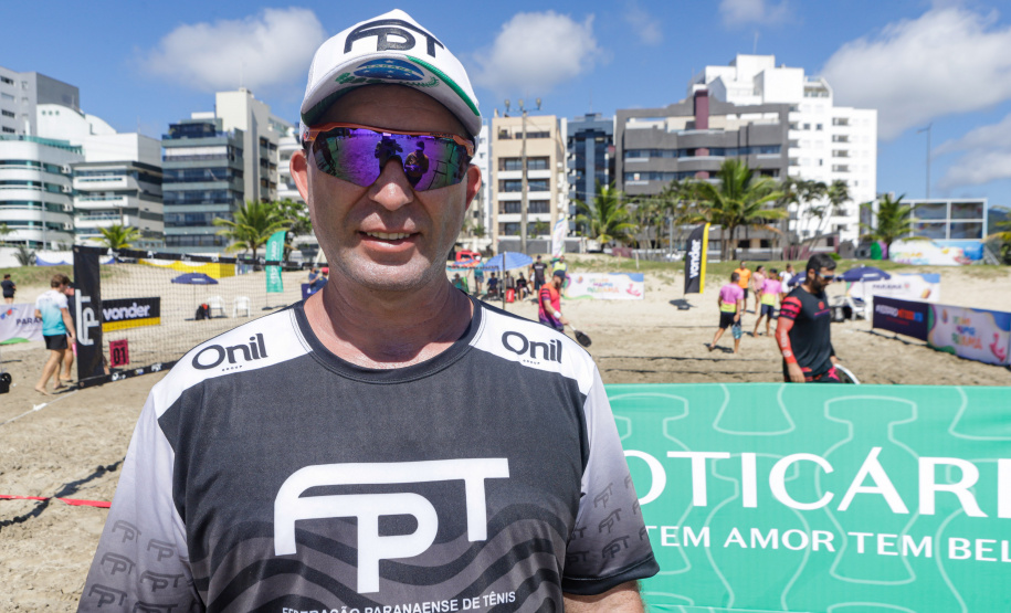 Matinhos, 30 de janeiro de 2024 - Verão Maior Paraná recebe etapa mundial de beach tennis.